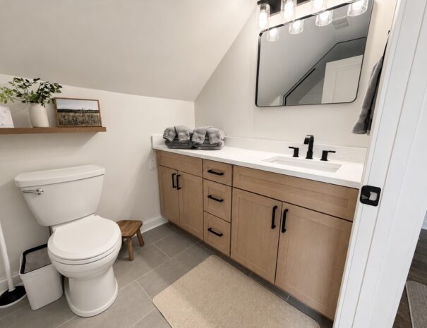 Upstairs bathroom